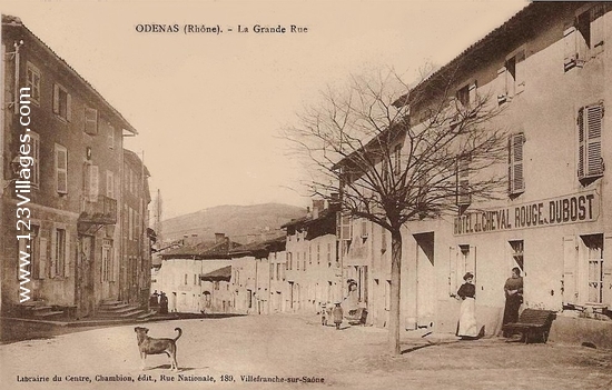 Carte postale de Odenas