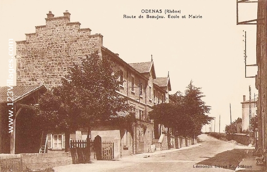 Carte postale de Odenas