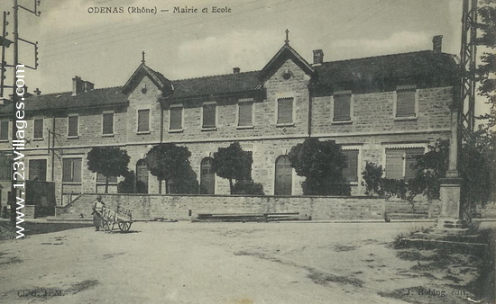 Carte postale de Odenas