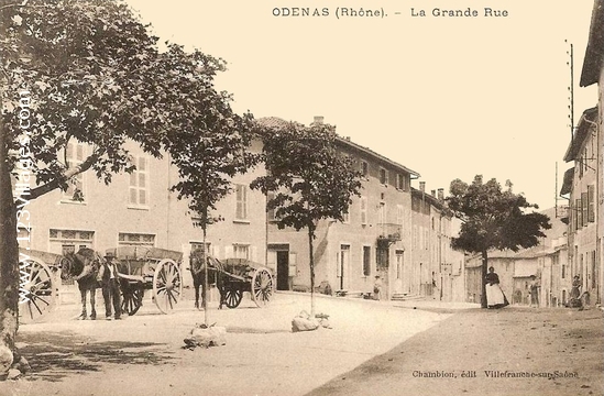 Carte postale de Odenas