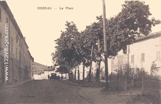 Carte postale de Odenas