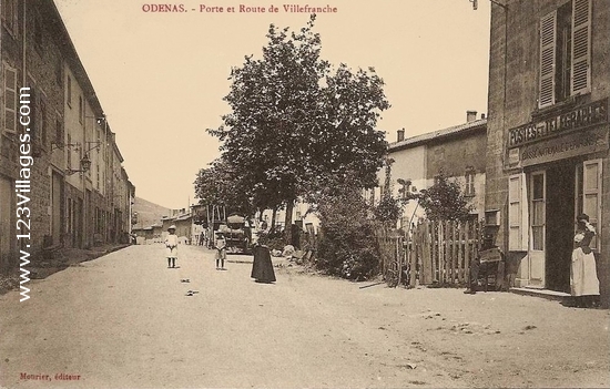 Carte postale de Odenas