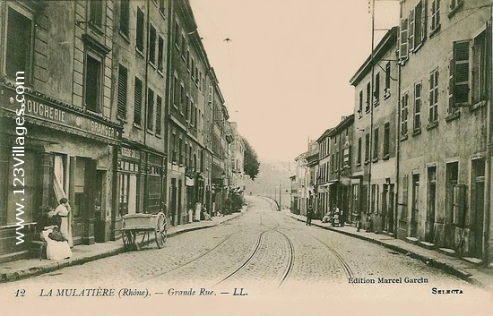 Carte postale de La Mulatière