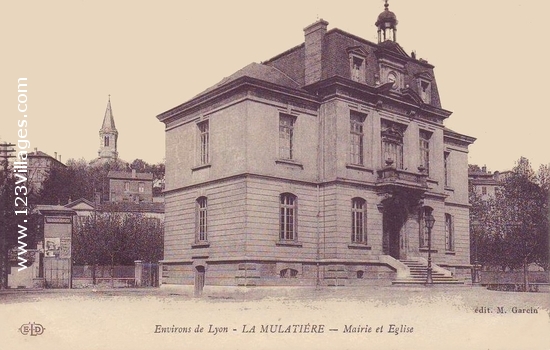 Carte postale de La Mulatière