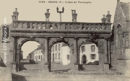 Carte postale de Sizun