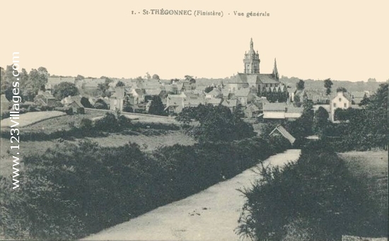 Carte postale de Saint-Thégonnec