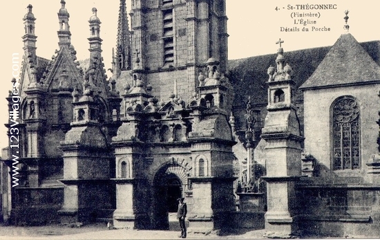 Carte postale de Saint-Thégonnec