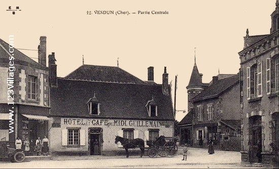 Carte postale de Vesdun