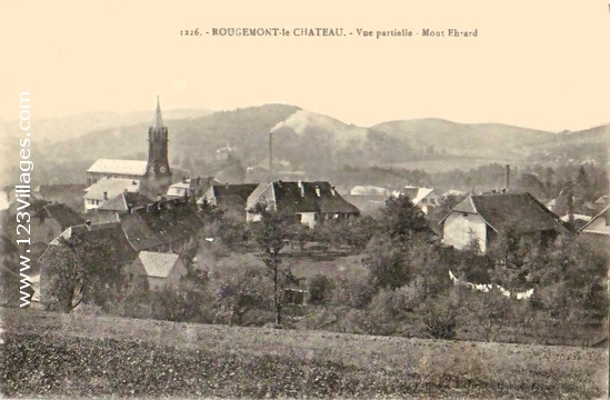 Carte postale de Rougemont-le-Château