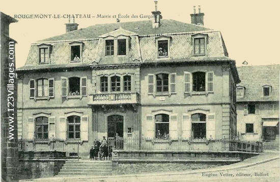 Carte postale de Rougemont-le-Château