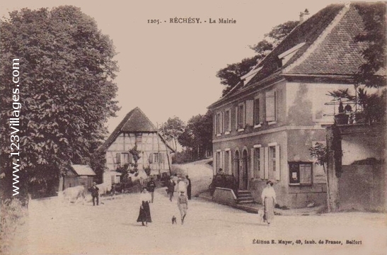 Carte postale de Réchésy