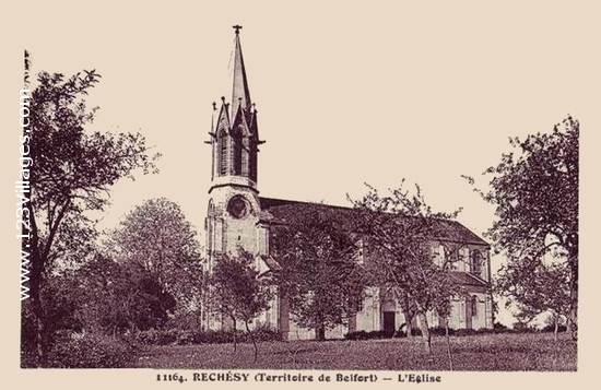 Carte postale de Réchésy