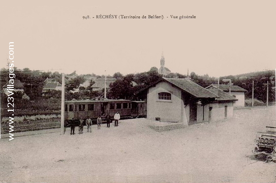 Carte postale de Réchésy