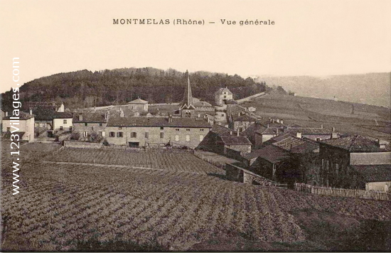 Carte postale de Montmelas-Saint-Sorlin