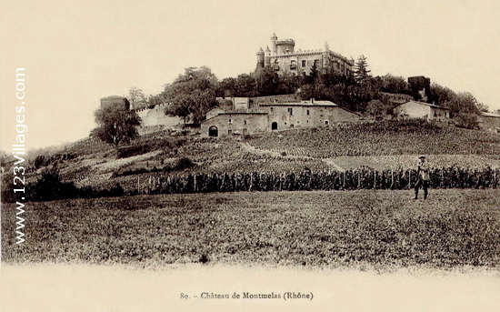 Carte postale de Montmelas-Saint-Sorlin