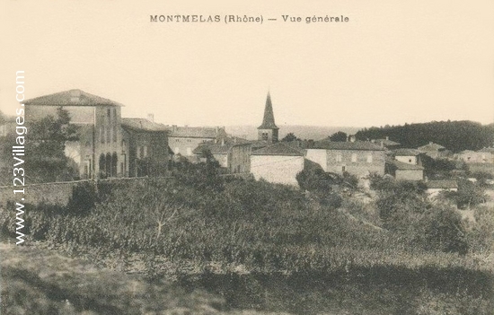 Carte postale de Montmelas-Saint-Sorlin