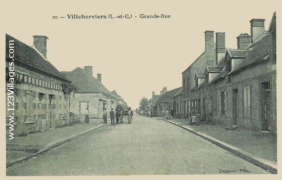 Carte postale de Villeherviers