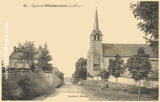 Carte postale de Villeherviers