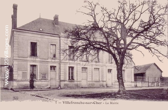 Carte postale de Villefranche-sur-Cher