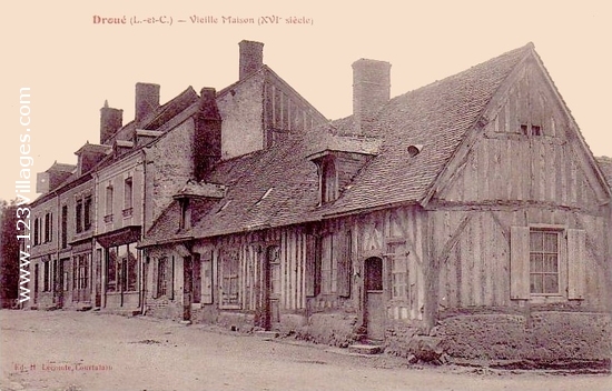 Carte postale de Droué