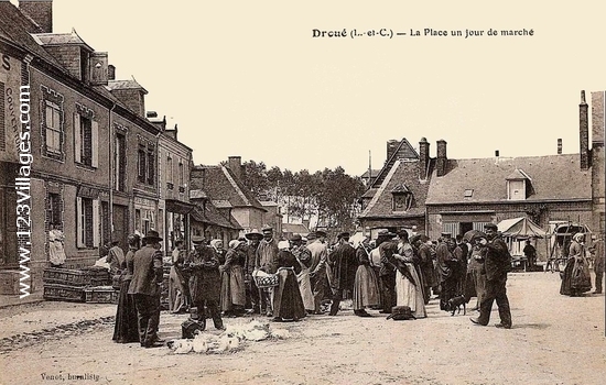 Carte postale de Droué