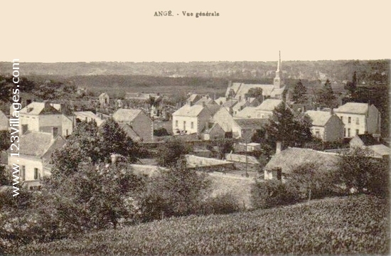 Carte postale de Angé