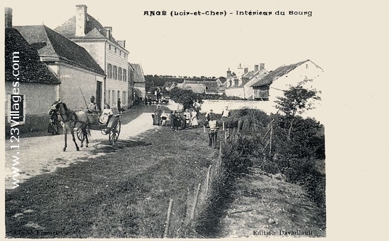 Carte postale de Angé