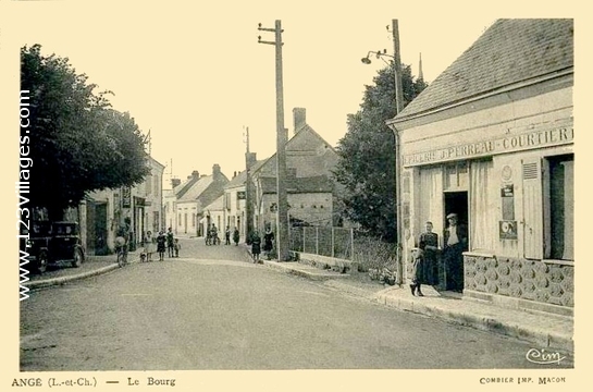 Carte postale de Angé