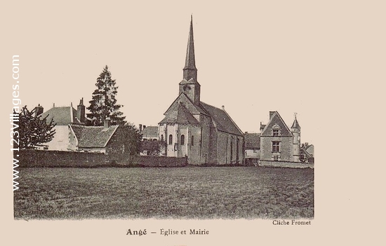 Carte postale de Angé