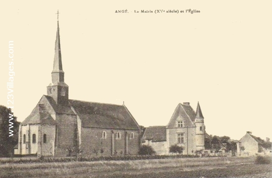 Carte postale de Angé