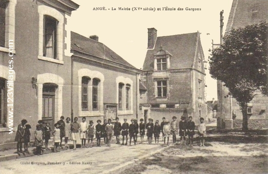 Carte postale de Angé