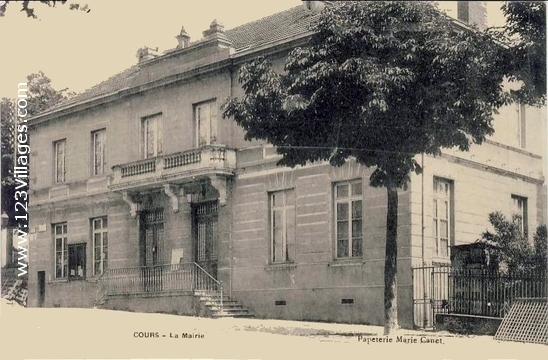 Carte postale de Cours-la-Ville