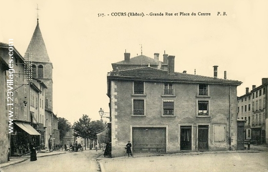 Carte postale de Cours-la-Ville