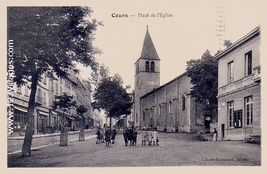 Carte postale de Cours-la-Ville