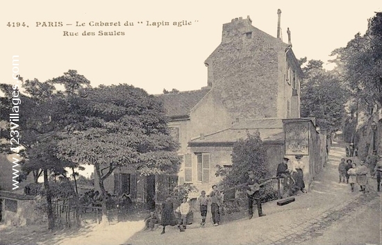 Carte postale de Paris 18ème arrondissement 