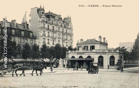 Carte postale de Paris 17ème arrondissement