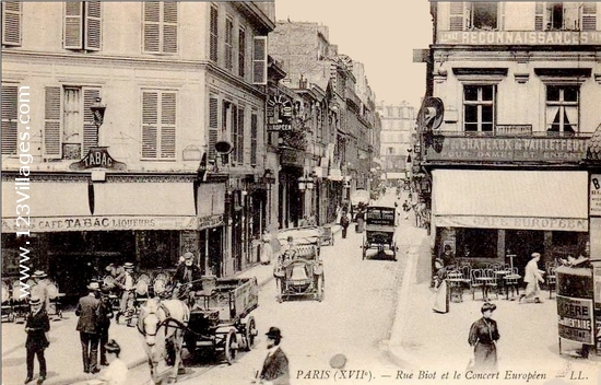 Carte postale de Paris 17ème arrondissement