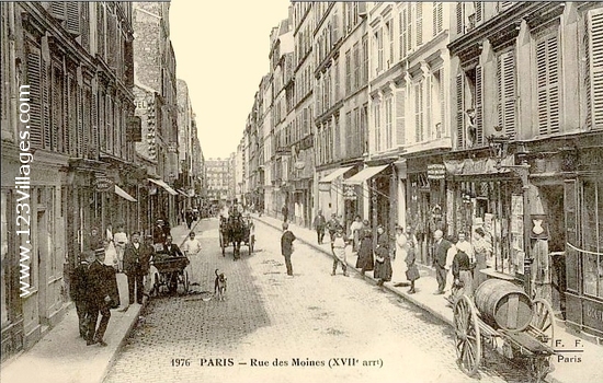 Carte postale de Paris 17ème arrondissement