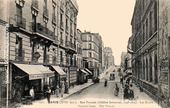 Carte postale de Paris 17ème arrondissement