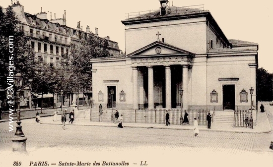 Carte postale de Paris 17ème arrondissement