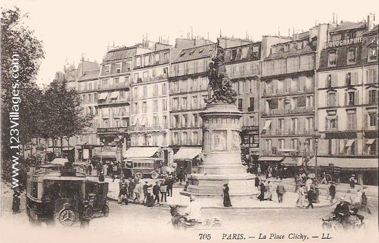 Carte postale de Paris 17ème arrondissement