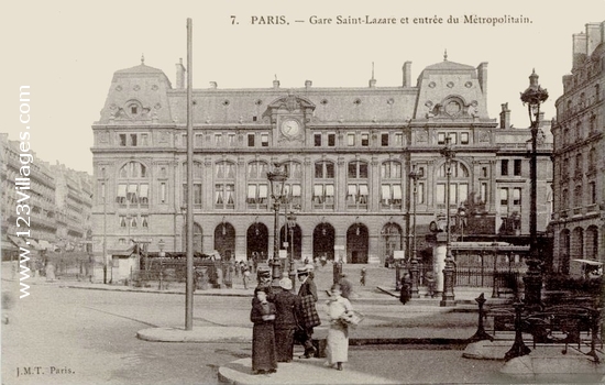 Carte postale de Paris 17ème arrondissement