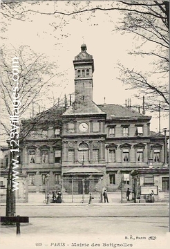 Carte postale de Paris 17ème arrondissement