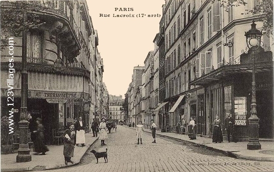 Carte postale de Paris 17ème arrondissement