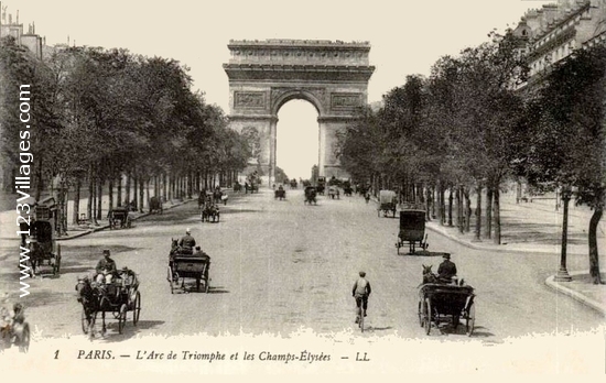 Carte postale de Paris 17ème arrondissement