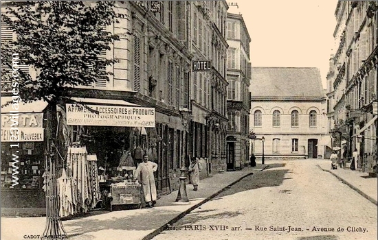 Carte postale de Paris 17ème arrondissement