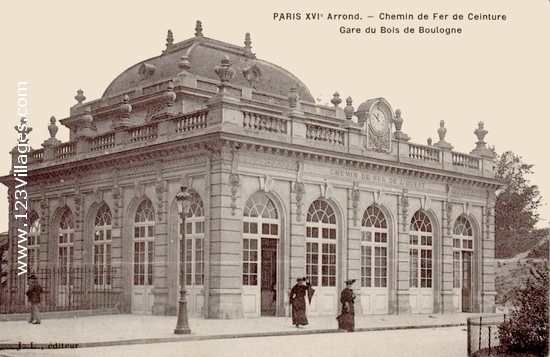 Carte postale de Paris 16ème arrondissement 