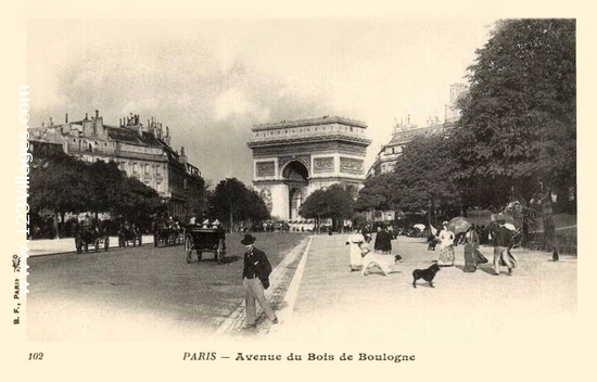 Carte postale de Paris 16ème arrondissement 