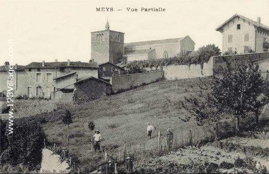 Carte postale de Meys