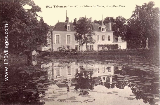 Carte postale de Talensac